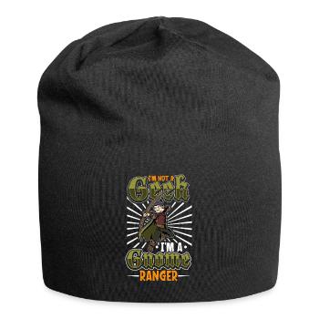 Pas de geek - D20 RPG Personnage - Ranger - Bonnet en jersey - noir - Devant