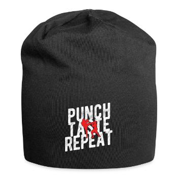 Kickboxing - Jersey-Beanie - Schwarz - Vorne