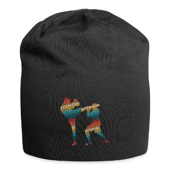 Kickboxing - Jersey-Beanie - Schwarz - Vorne