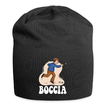 Boccia player Clothing with bocce balls Boccia - Jersey Beanie - black - Front