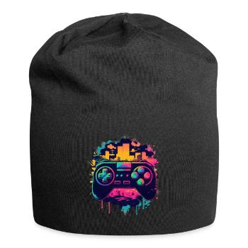 Gaming Console - Jersey Beanie - black - Front