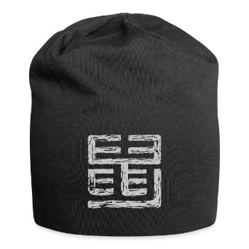 Ratte Tierkreiszeichen - Chinesisch - Jersey-Beanie - Schwarz - Vorne