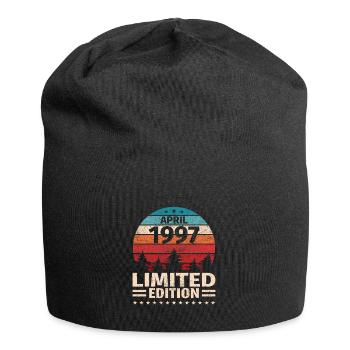 26. Geburtstag April Jahrgang 1997 Vintage - Jersey-Beanie - Schwarz - Vorne