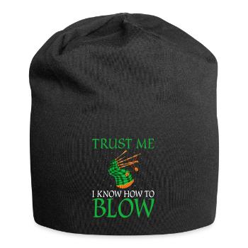 Conception de cornemuse pour Scotland Pride et cornemuse - Bonnet en jersey - noir - Devant