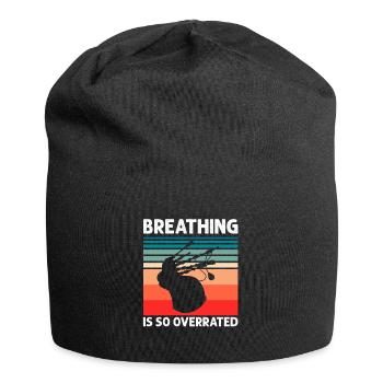 Citation de cornemuse pour les musiciens écossais et de cornemuse - Bonnet en jersey - noir - Devant