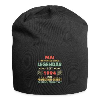 29. Geburtstag Mai Jahrgang 1994 Vintage - Jersey-Beanie - Schwarz - Vorne