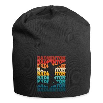 Badminton - Jersey-Beanie - Schwarz - Vorne
