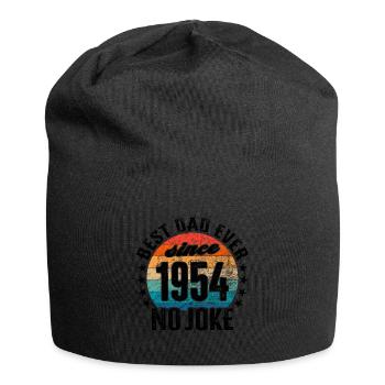 Bester Papa der Welt seit 1954 Vatertag - Jersey-Beanie - Schwarz - Vorne