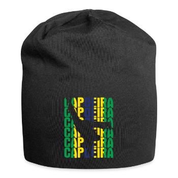 Capoeira - Jersey-Beanie - Schwarz - Vorne