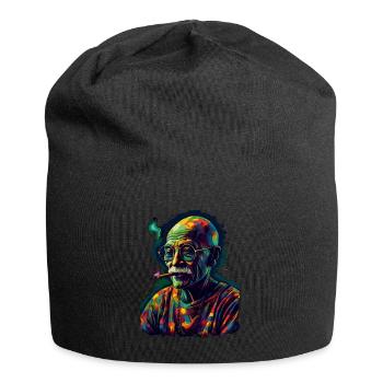 Mahatma Gandhi, lauréat du prix Nobel de la paix - Bonnet en jersey - noir - Devant