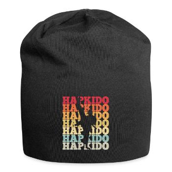 Koreanischer Kampfsport Hapkido - Jersey-Beanie - Schwarz - Vorne