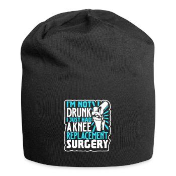 I'm Not Drunk - Knee Surgery - Jersey Beanie - black - Front