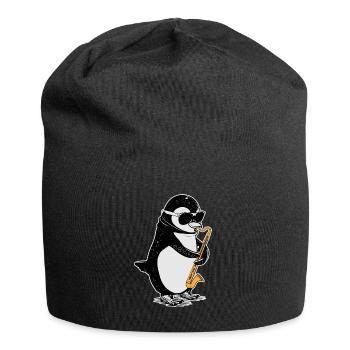 Bass Clarinet Penguin Big Band Children's Orchestra - Jersey Beanie - black - Front