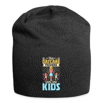 Children in day care - childminder - Jersey Beanie - black - Front