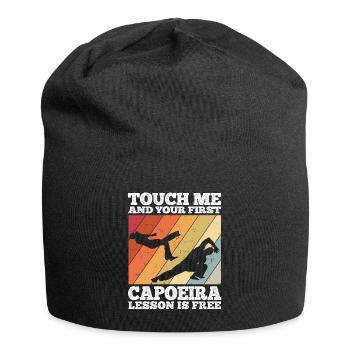 Capoeira - Jersey-Beanie - Schwarz - Vorne