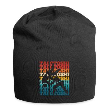 Japanischer Kampfsport Judo - Jersey-Beanie - Schwarz - Vorne