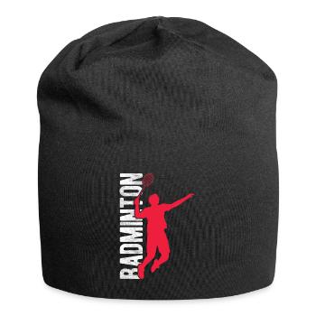 Badminton - Jersey-Beanie - Schwarz - Vorne