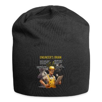 Nuklearingenieur für Kernkraftwerk und Kernenergie - Jersey-Beanie - Schwarz - Vorne