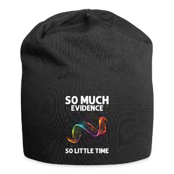 Forensik und forensische Wissenschaft - Jersey-Beanie - Schwarz - Vorne