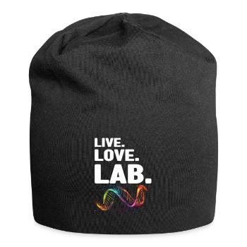 Forensik und forensische Wissenschaft - Jersey-Beanie - Schwarz - Vorne