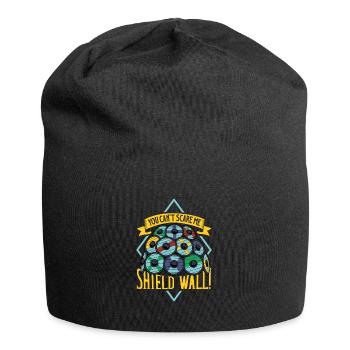 Tu ne peux pas me faire peur - Schildwall - Bonnet en jersey - noir - Devant