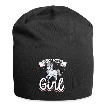 Appaloosa Fille - Bonnet en jersey - noir - Devant