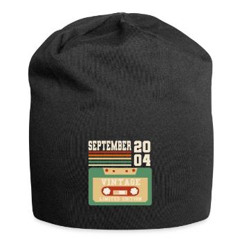 19. Geburtstag September Jahrgang 2004 Vintage - Jersey-Beanie - Schwarz - Vorne