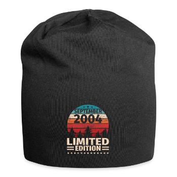 19th Birthday September Vintage 2004 Vintage - Jersey Beanie - black - Front