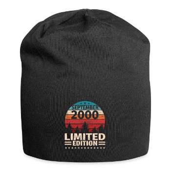 23ème Anniversaire Septembre Millésime 2000 Millésime - Bonnet en jersey - noir - Devant