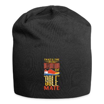 Shoes Are Soulmates - Shoe Collection - Jersey Beanie - black - Front