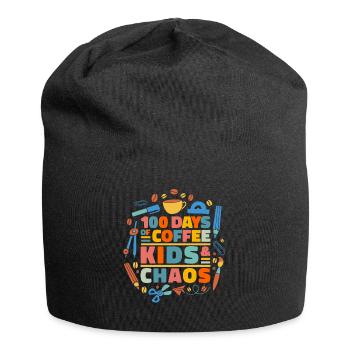 Teacher School Teacher Teacher Teacher - Jersey Beanie - black - Front