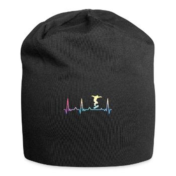 Skateboarding Skater Skateboard Skateboarder - Jersey Beanie - black - Front