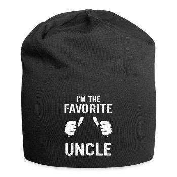 Oncle Fmilie Grand-oncle Oncle - Bonnet en jersey - noir - Devant
