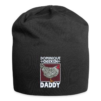 Dominique Papa - Bonnet en jersey - noir - Devant
