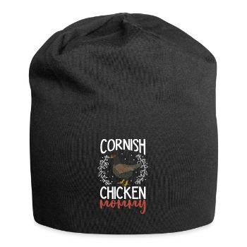 Indischer Kämpfer Mama - Jersey-Beanie - Schwarz - Vorne