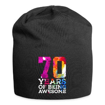 70 ANS D’EXCELLENCE 70E ANNIVERSAIRE - Bonnet en jersey - noir - Devant