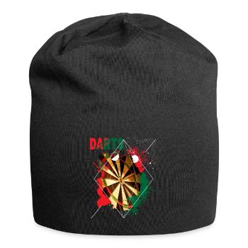 Darts Dartboard Dart Dart King 180 Bullseye - Jersey Beanie - black - Front