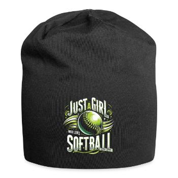Softball Sports Joueurs de softball - Bonnet en jersey - noir - Devant