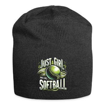 Softball Sports Joueurs de softball - Bonnet en jersey - charbon - Devant