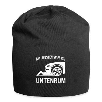 Mechanic Mechanic Workshop Car Mechanic - Jersey Beanie - black - Front