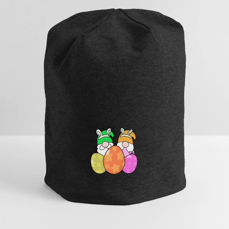 Easter Eggs Easter Jersey Beanie
