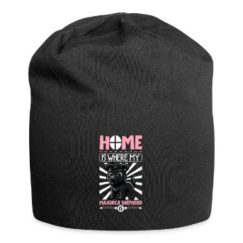 Zuhause - Ca de bestiar - Jersey-Beanie - Schwarz - Vorne