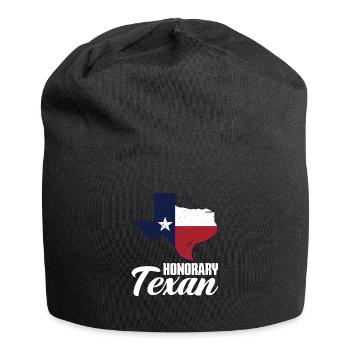 Texas Texaner Geschenk - Jersey-Beanie - Schwarz - Vorne