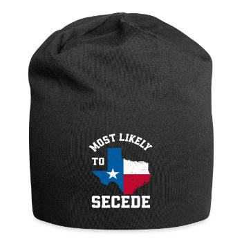 Le Texas s’est séparé - Bonnet en jersey - noir - Devant