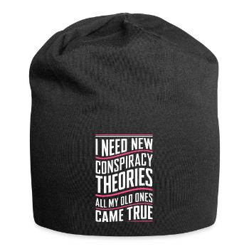 Conspiracy theorist conspiracy theory - Jersey Beanie - black - Front