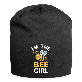 honey bee, beekeeper, bee, bee - Jersey Beanie - black - Front
