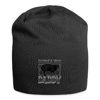 Guinea Hog Papa - Jersey Beanie - black - Front