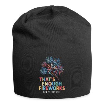Pyrotechnics Fireworks Pyrotechnics - Jersey Beanie - black - Front