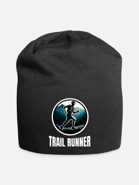 Trail Running - Jersey-Beanie - Schwarz