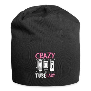 Crazy Tube Lady - Amplificateur à tubes - Bonnet en jersey - noir - Devant